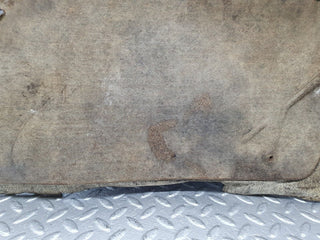 W123 centre console carpet left side black used OEM