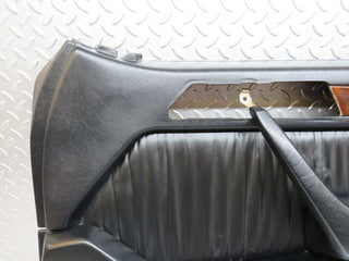 W124 Cabriolet right door card black used OEM