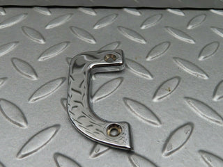 W108 door latch interior chrome trim left used OEM