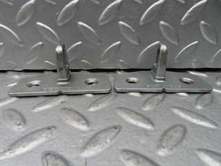 20147 Mercedes-Benz R129 300SL Coupe Front Soft Top Lock Brackets 1297741113