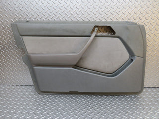 W124 Wagon front left door card grey used OEM