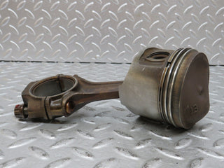 W123 piston with connecting rod used OEM