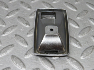 W108 chrome frame for door opener front right used OEM