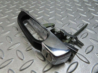 W123 exterior chrome door handle front right used OEM