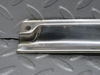 R129 SL folding top chrome top cover trim right used OEM