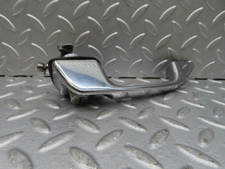 W108 chrome door handle front right used OEM