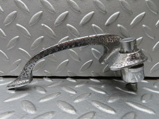 W121 Ponton exterior chrome door handle rear left used OEM