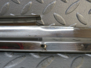 W109 front right door sill chrome used OEM