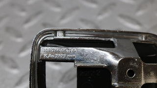 W109 chrome frame for door opener right used OEM