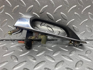 W123 rear exterior chrome handle used OEM
