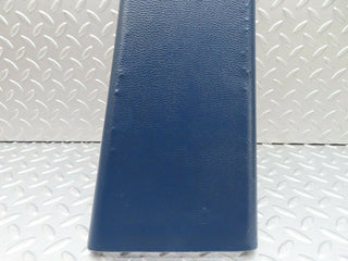 W123 b pillar cover right side blue used OEM