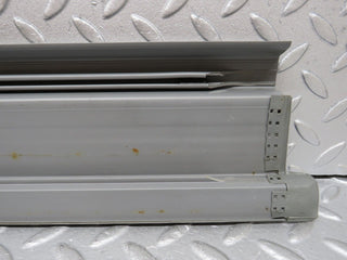 W126 rear right door sill trim grey used OEM