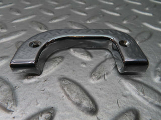 21491 Mercedes-Benz W126 300SE Left Chrome Door Latch Trim 1237230124