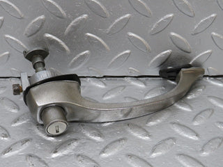W110 Fintail Heckflosse front right door exterior handle used OEM