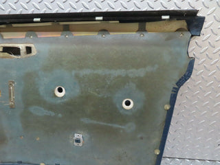 W123 front left door card blue used OEM