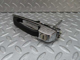 W123 front right exterior door handle used OEM