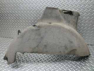 W124 Wagon trunk panel cover right grey used OEM