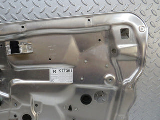 W221 front right window regulator support panel used OEM