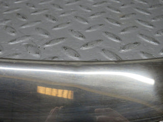 W126 rear left chrome wheel arch trim used OEM