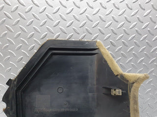 W126 front right kick panel beige used OEM