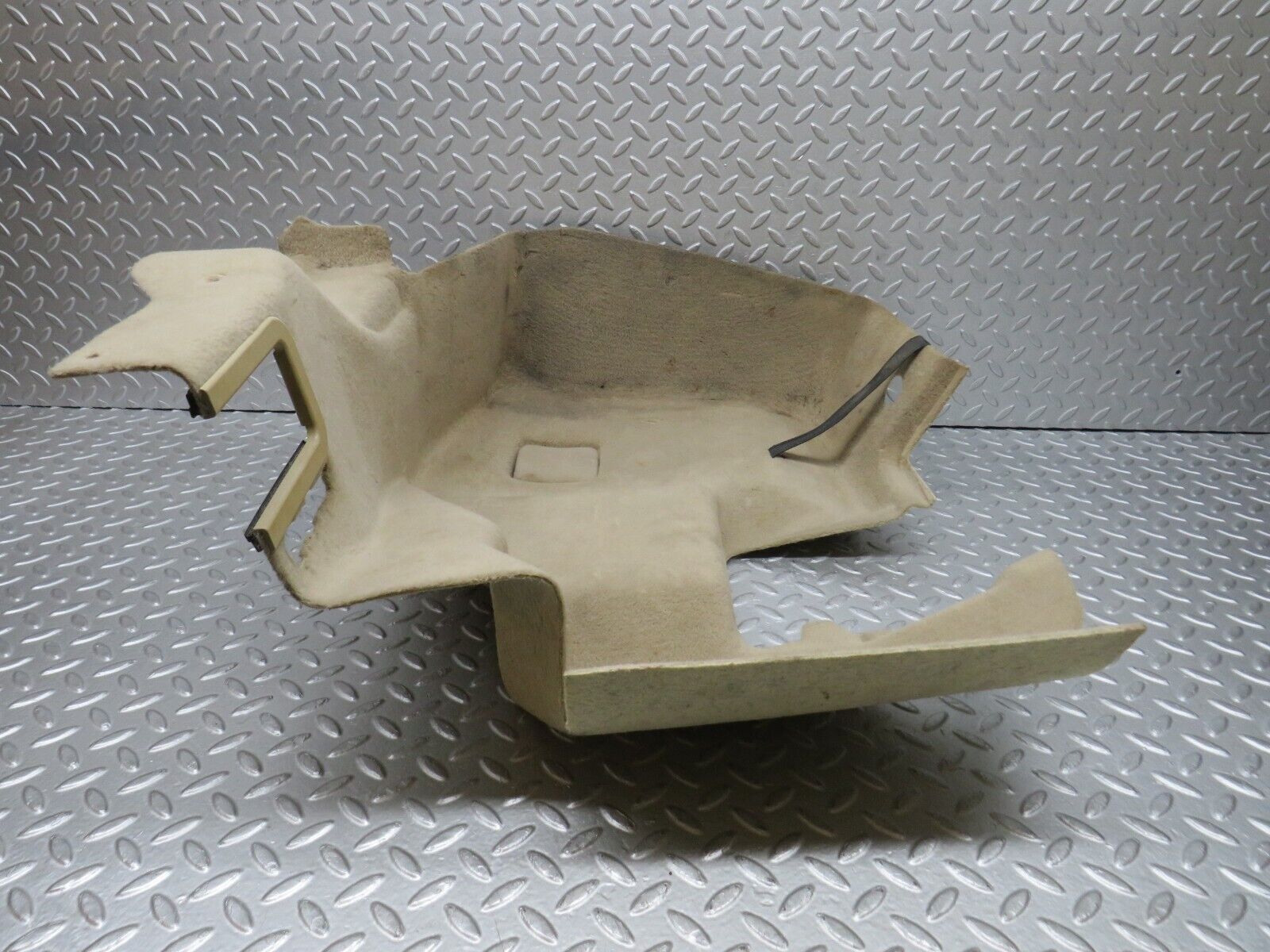 38608 Mercedes-Benz R129 280SL Coupe Trunk Cover Panel Left Side Beige 1296904730