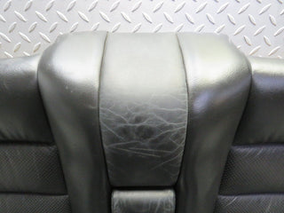 W124 Cabriolet rear seat leather black used OEM