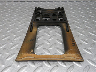 W126 centre console wood panel used OEM