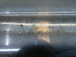 W108 rear left upper bumper corner used OEM