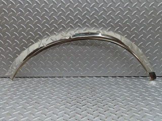 W116 front left wheel arch chrome trim used OEM