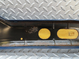 W116 b pillar cover left side blue used OEM