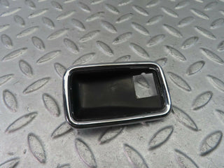 W108 chrome frame for door opener left used OEM