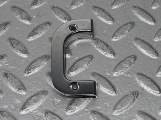 0541 Mercedes-Benz W123 230E Right Interior Chrome Door Latch Trim 1237230224