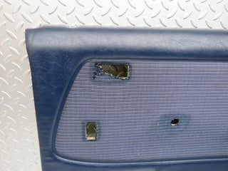 31939 Mercedes-Benz W123 230E Rear Right Door Card Blue