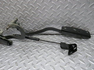 W124 Cabriolet trunk boot soft top hinge left side used OEM