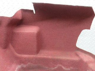 W126 trunk cover panel right side burgundy red used OEM