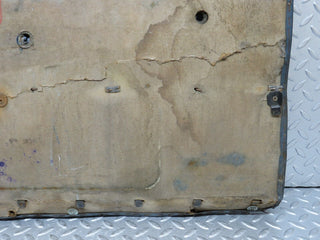 W108 front right door card blue used OEM