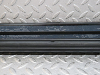 W124 Cabriolet left door sill trim black used OEM