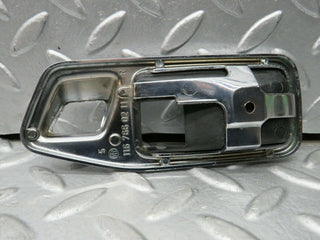 W123 Wagon rear right door handle surround used OEM
