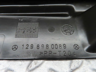 19886 Mercedes-Benz R129 300SL Coupe Boot Lock Cover Trim 1296980089