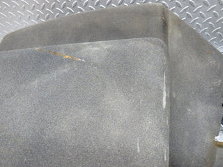 W126 trunk cover panel left side grey used OEM
