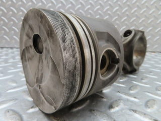 W123 piston with connecting rod used OEM