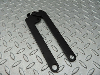 W115 left bonnet hinge used OEM