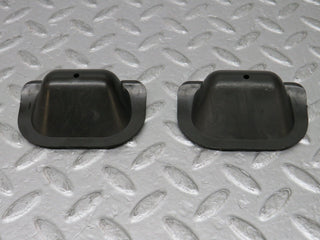 W124 Cabriolet windscreen washer nozzle cover pair used OEM