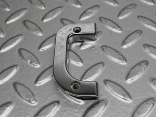 32178 Mercedes-Benz W123 230E Left Interior Chrome Door Latch Trim 1237230124