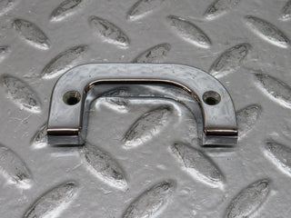 29681 Mercedes-Benz W123 230E Right Interior Chrome Door Latch Trim 1237230224