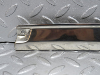 R129 SL folding top chrome top cover trim left used OEM