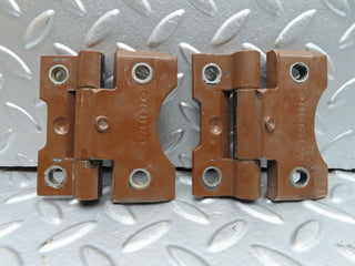 W123 door hinges pair used OEM