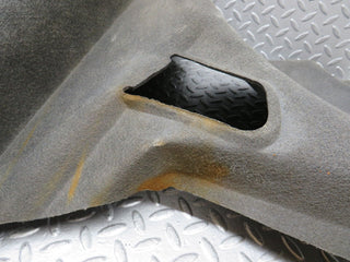 W126 trunk cover panel left side grey used OEM