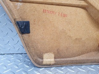 W124 rear right door card palomino used OEM