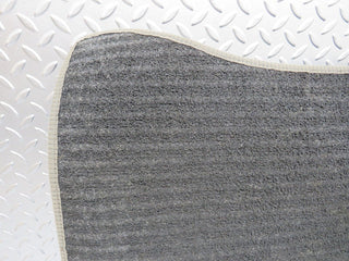 W124 Wagon front left passenger carpet mat grey used OEM